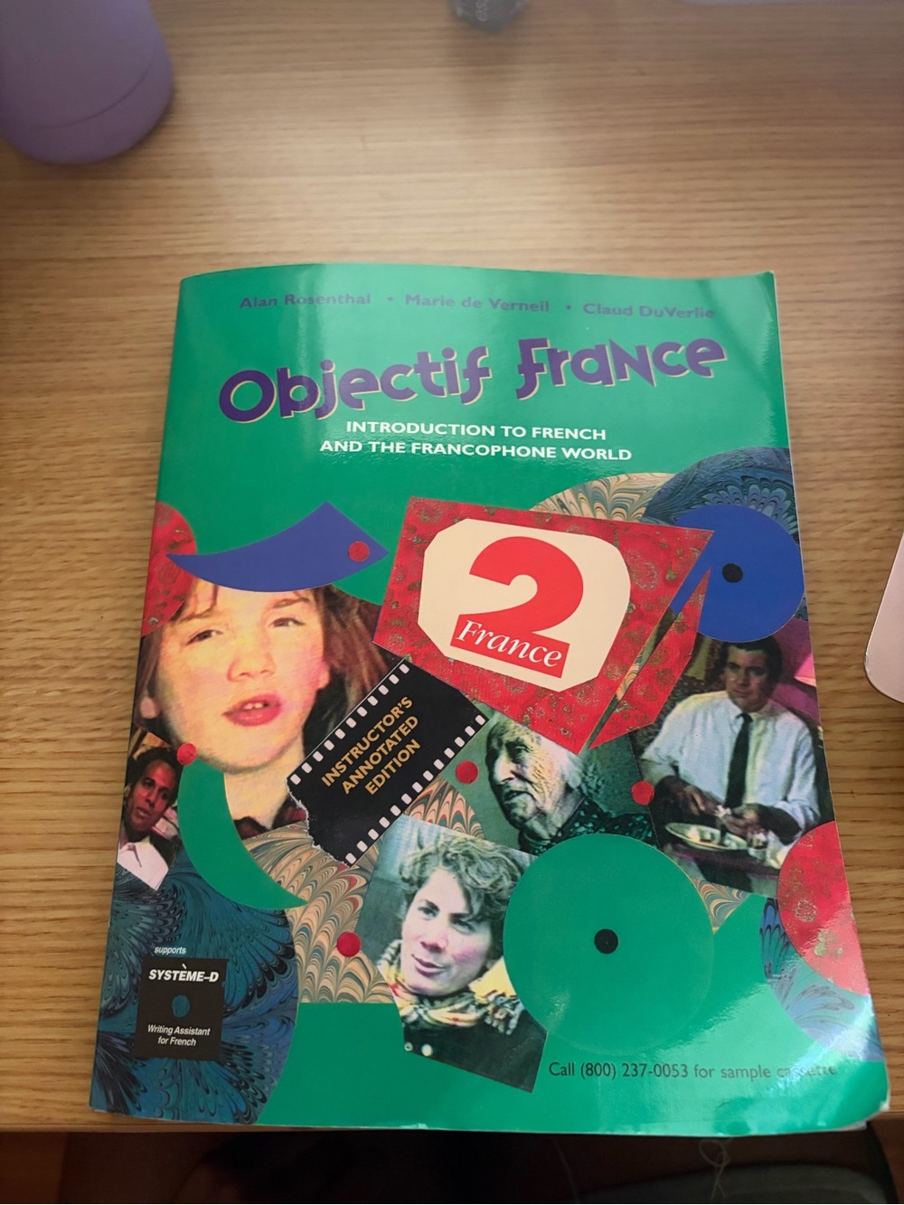 Objectif France French Textbook - Green Cover